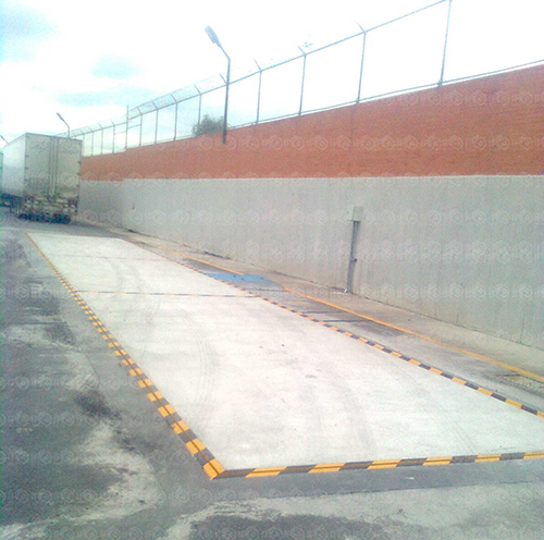 Báscula con fosa